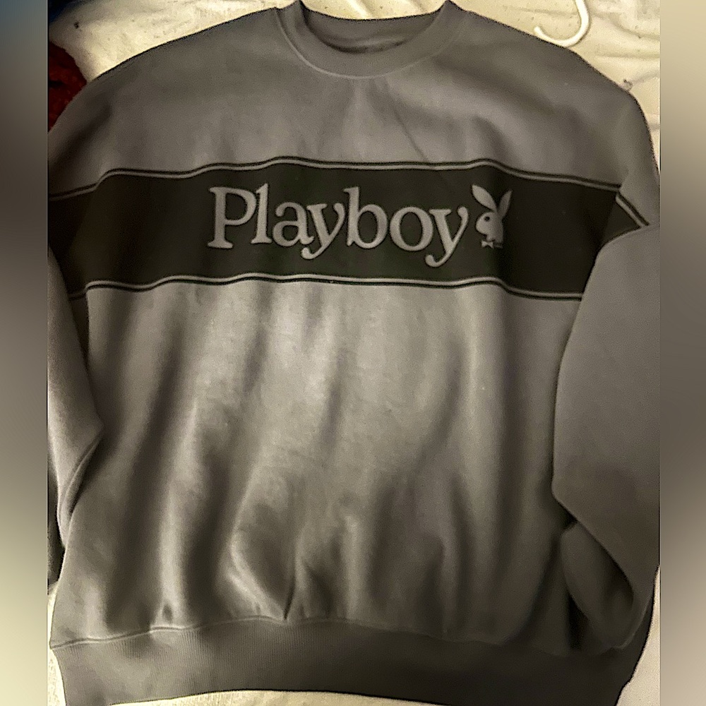 A pacSun crew neck! playboy!